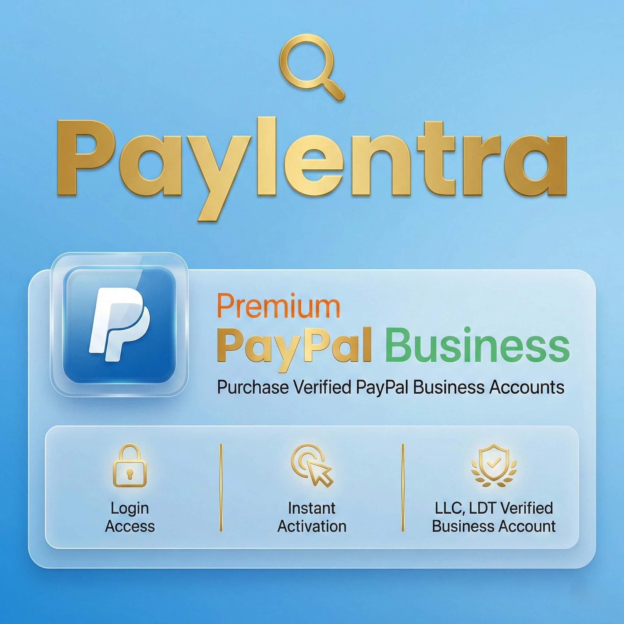 Get Verified Business PayPal Accounts